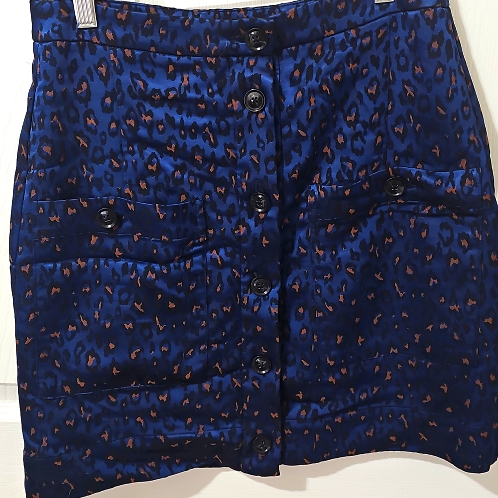 Blue Banana Republic Mini Skirt With Pockets!